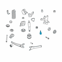 Genuine Ford Lower Ball Joint diagram