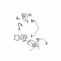 Genuine Toyota Camry Oxygen Sensor diagram