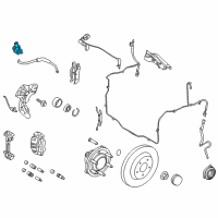 Genuine Ford 4WD Actuator Valve diagram
