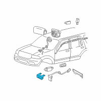 Genuine Ford Front Sensor diagram