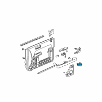 Genuine Switch Assembly, Remote Control Mirror diagram