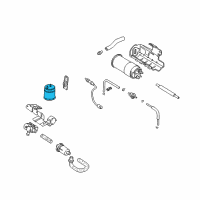 Genuine Diesel Emissions Fluid Tank diagram