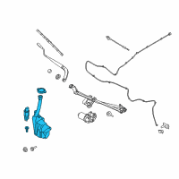 OEM 2020 Ford Mustang Reservoir Diagram - FR3Z-17618-F