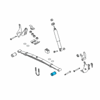 Genuine Ford Spring Assembly Bushing diagram