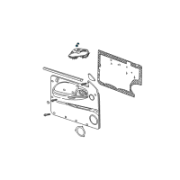 OEM 2002 Dodge Dakota Switch-Window And Door Lock Diagram - 68193532AA