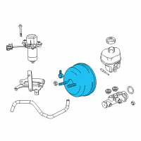 OEM 2019 Ram 1500 Classic Power Brake Diagram - 68197370AC