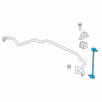 Genuine Link Assembly, Front Stabilizer diagram