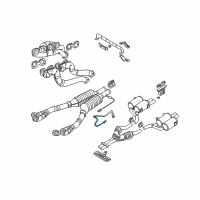 Genuine Exhaust Gas Temperature Sensor diagram
