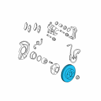 Genuine Toyota Rotor diagram