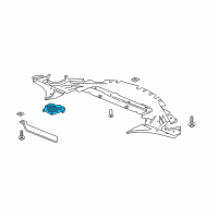 Genuine Buick Deflector-Underbody Rear Air diagram