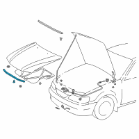 Genuine Toyota Front Seal diagram