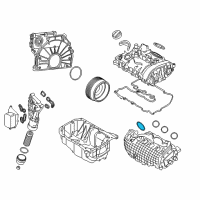 Genuine Ford Throttle Body Mounting Seal diagram
