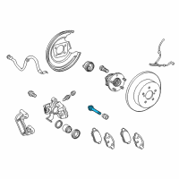 Genuine Toyota Guide Pin diagram