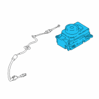 OEM Ford Expedition Gear Shift Assembly Diagram - JL1Z-7P155-Q