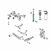 OEM 2020 Chevrolet Equinox Shock Absorber Diagram - 84865809