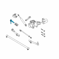 Genuine Ford Drag Link End diagram
