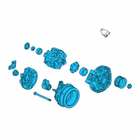 Genuine Ford Alternator diagram