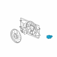 Genuine Ford Cooling Fan Resistors diagram