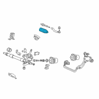 Genuine Dust Seal, Tie Rod diagram