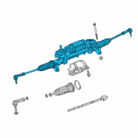 OEM 2021 Jeep Cherokee Gear-Rack And Pinion Diagram - 68284077AI