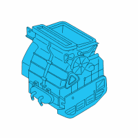 Genuine Ford Heater Core diagram