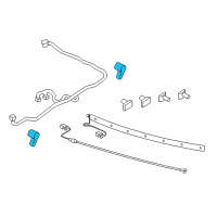 Genuine Ford Automatic Park Sensor diagram