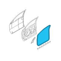 Genuine Ford Weatherstrip On Body diagram