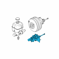Genuine Ford Booster Assembly - Brake diagram