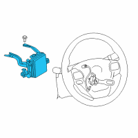 Genuine Toyota Sensor Assembly, MILLIME diagram