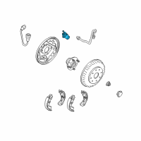 Genuine Wheel Cylinder Repair Kit diagram
