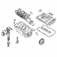 Genuine Ford Oil Drain Plug Gasket diagram