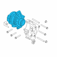 Genuine Ford Alternator Assembly diagram