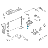 Genuine Ford Coolant Level Sensor diagram