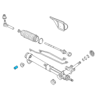 Genuine Ford Tie Rod Adjusting Sleeve diagram