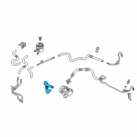 Genuine Tube, Power Steering Suction diagram