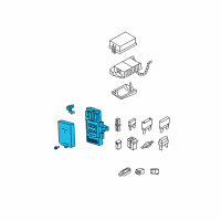 Genuine Ford Fuse & Relay Box diagram
