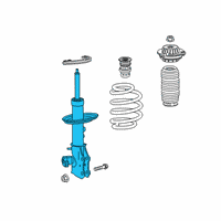 OEM Cadillac XT6 Strut Diagram - 84596806