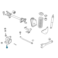 Genuine Ford Lower Ball Joint diagram