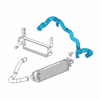 OEM Buick Encore Intercooler Hose Diagram - 42439766