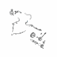 Genuine Toyota Power Steering Pressure Switch diagram