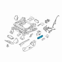 Genuine Ford Adjuster Switch diagram