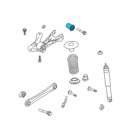 Genuine Ford Upper Control Arm Bushing diagram