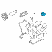 Genuine Chevrolet Camaro Ignition Coil Assembly diagram