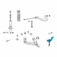 Genuine Toyota Lower Ball Joint diagram