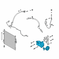 OEM 2021 Ford Ranger Compressor Diagram - KB3Z-19703-B