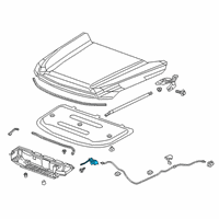 OEM GMC Acadia Lock Diagram - 84791153