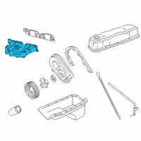 Genuine Ford Intake Manifold diagram
