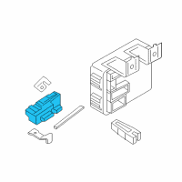 OEM 2019 Nissan Maxima Block Assembly-Junction Diagram - 24350-9DJ0A