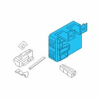 OEM 2020 Nissan Maxima Body Control Module Assembly Diagram - 284B2-9DJ1A