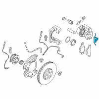 OEM 2012 BMW X6 Clip Diagram - 34-11-6-776-796